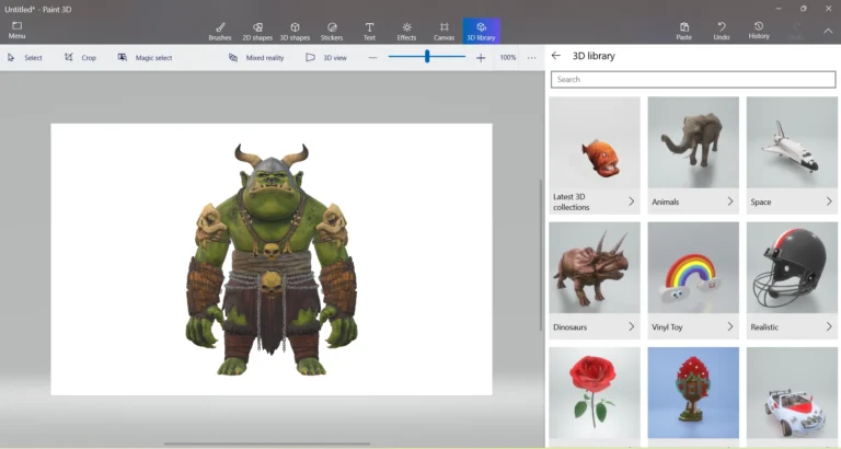 3D Model Library